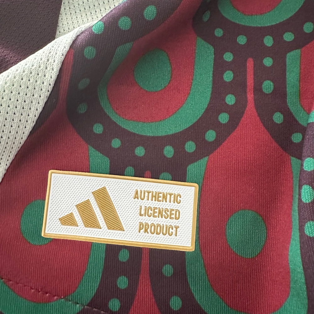 Adidas Mens Mexico home jersey 2024 authentic soccer jersey - Picture 10 of 10